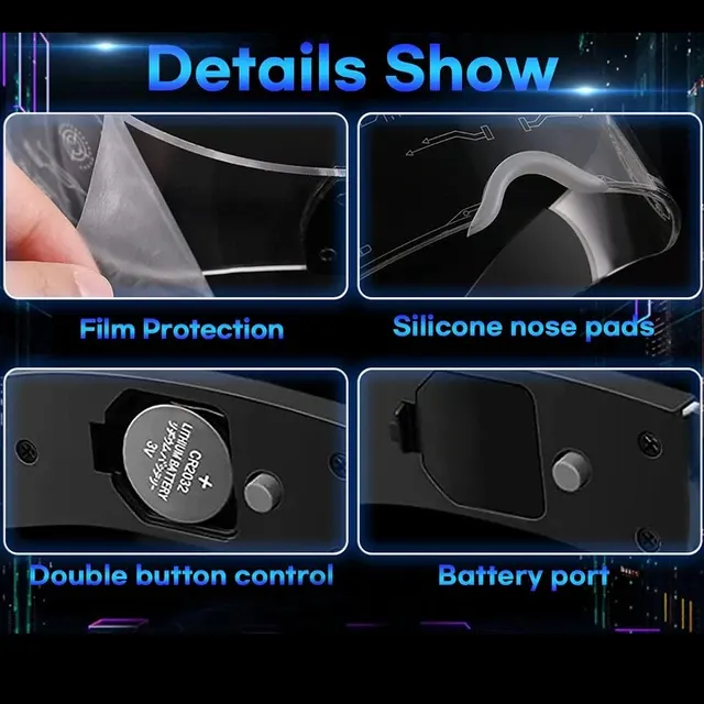 LED-Partybrille 4