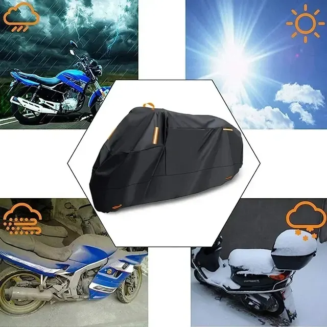 210D Motorradabdeckung für Innen und Außen 3