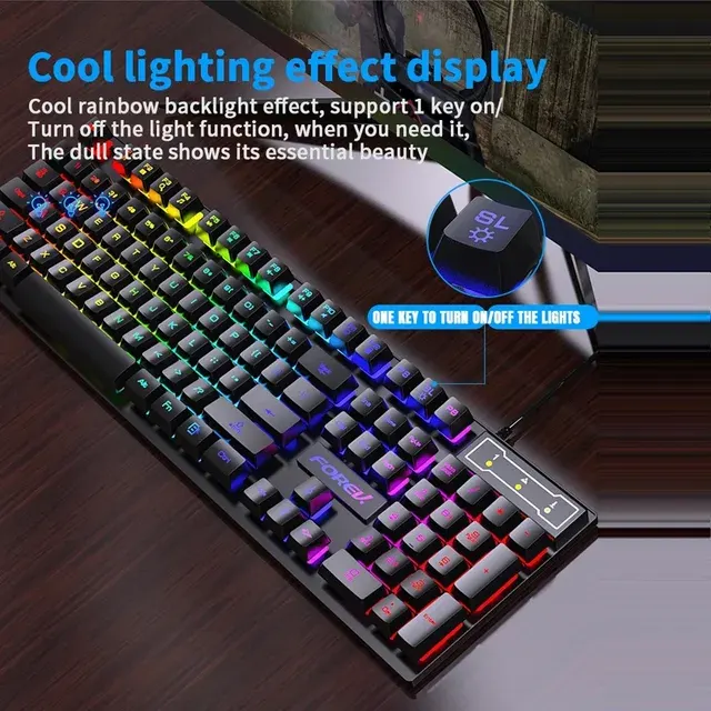 Kabelgebundene Gaming-Tastatur 3