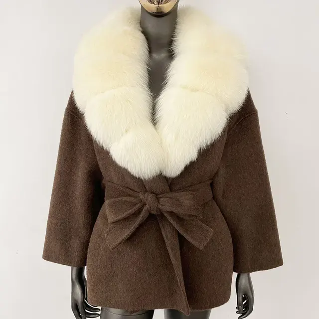 Damen-Wollmantel 2