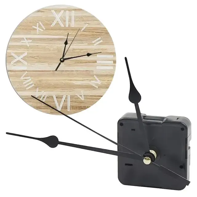 Lautlose DIY-Wanduhr mit Bewegungswerk 2