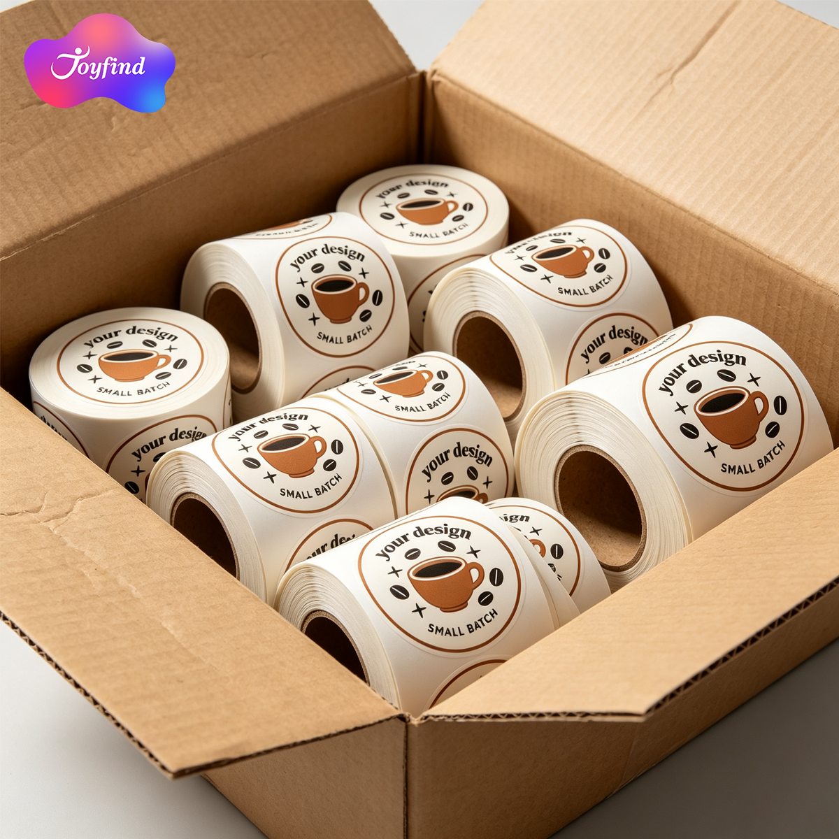 Wasserfeste Bäckerei-Etiketten als Rolle 4