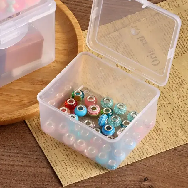 Transparente Kunststoff-Aufbewahrungsbox mit Deckel 3