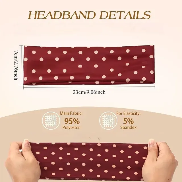 Gepunktetes Haarband 4