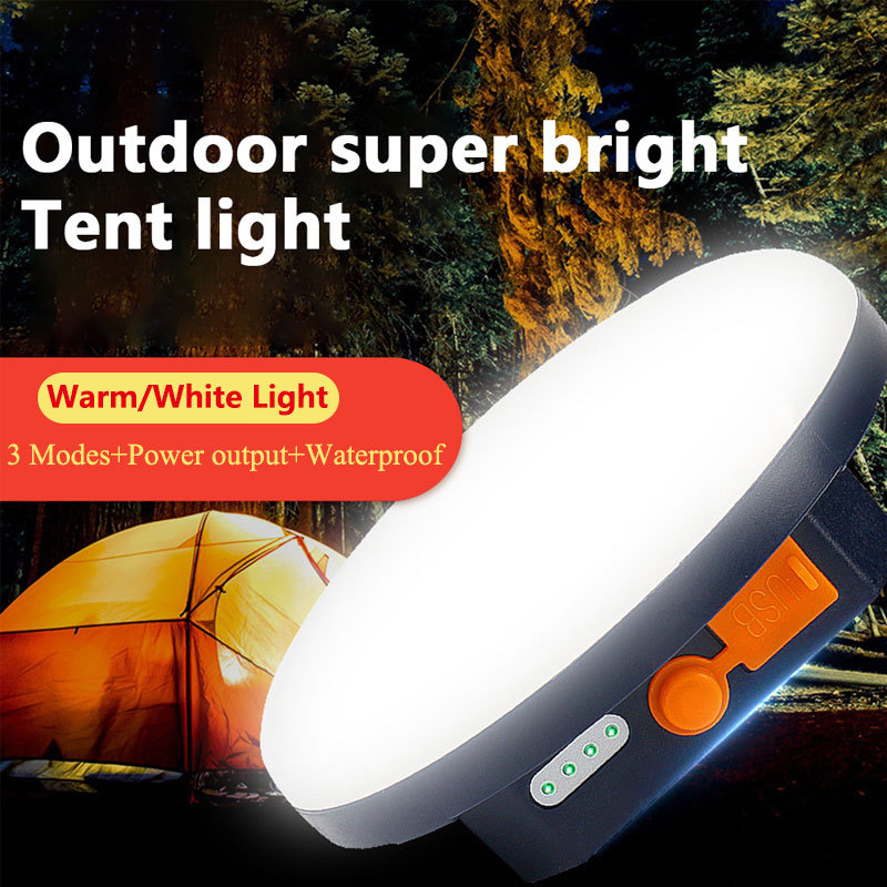 Wiederaufladbare LED-Campinglaterne mit Magnet 3