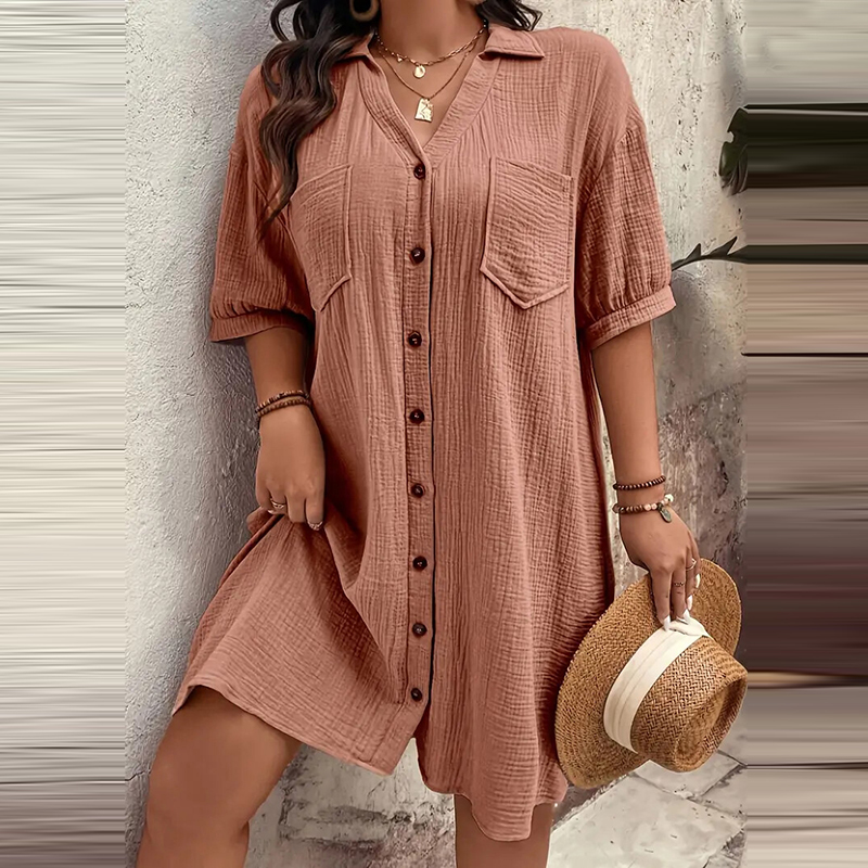 Damen-Hemdkleid 2