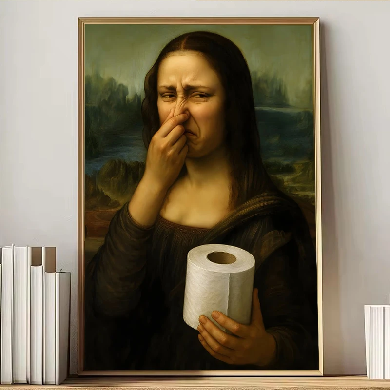Toiletten-Wandbild 2
