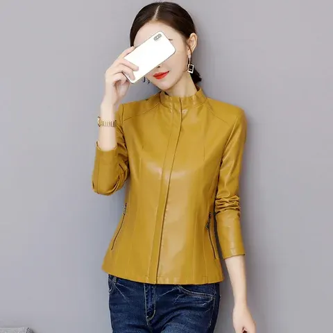Lederjacke