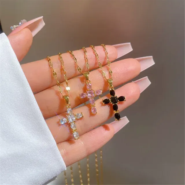 Hypoallergene Edelstahl-Kette für Damen, verstellbar 2