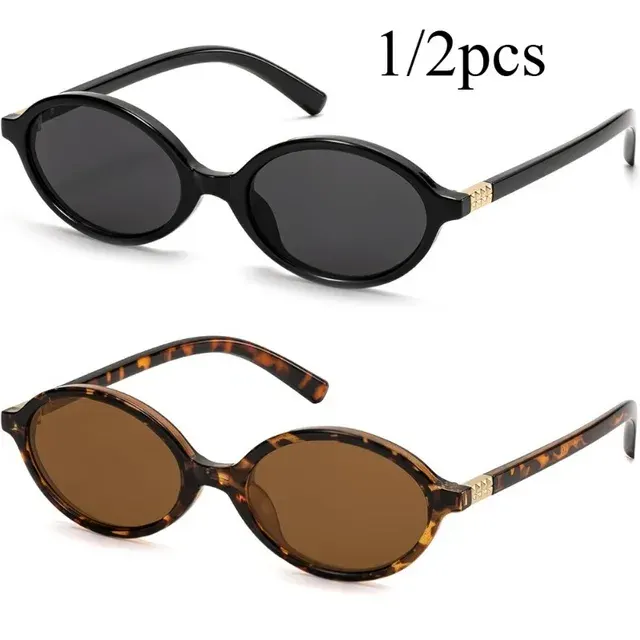Vintage-Ovale Sonnenbrille 1