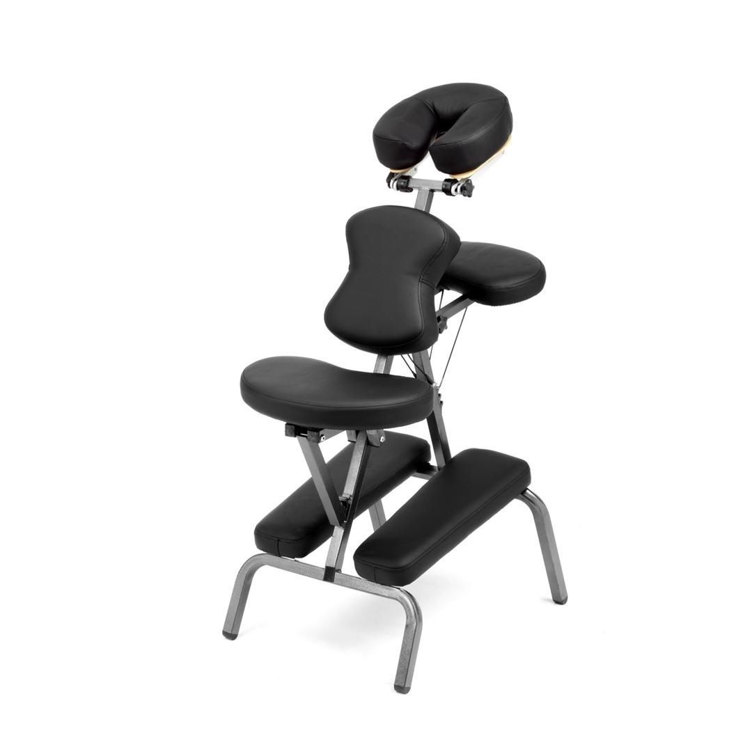 Tragbarer Massagesessel aus Metall