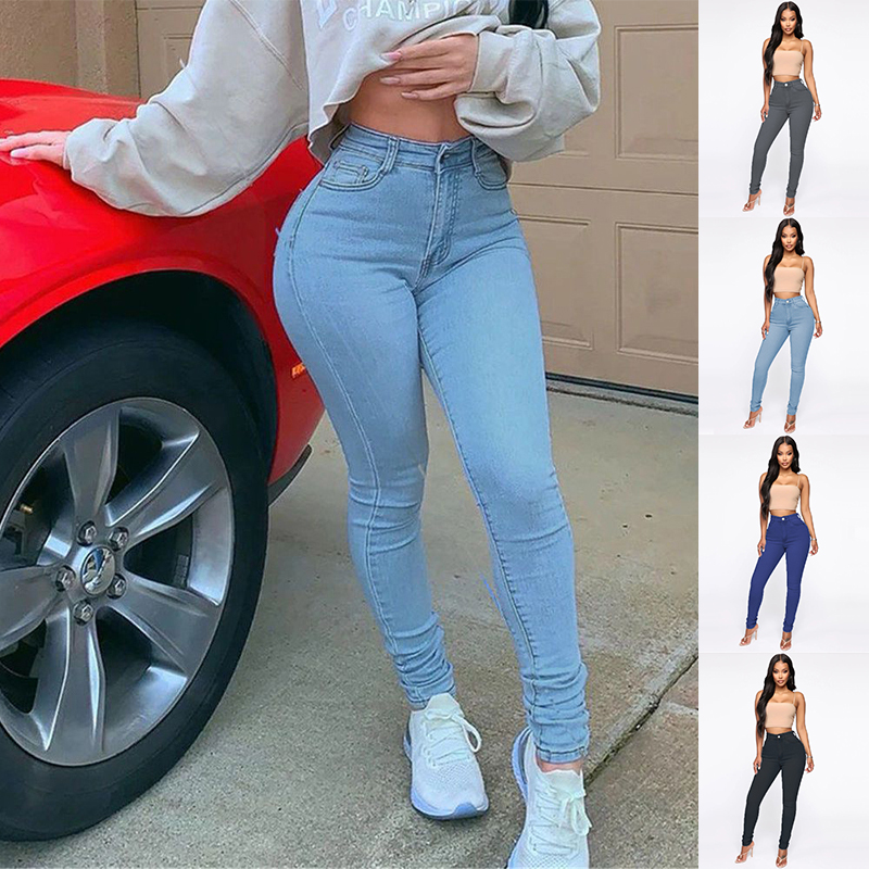 High-Waist-Jeans Damen