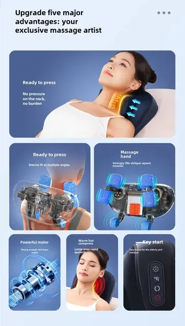 beheiztes Shiatsu-Massagekissen 3