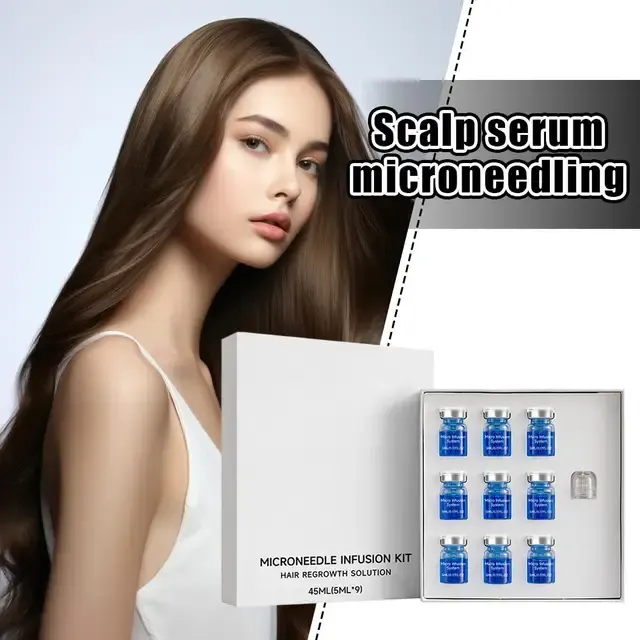 Haarwuchs-Kopfhautserum-Set 4