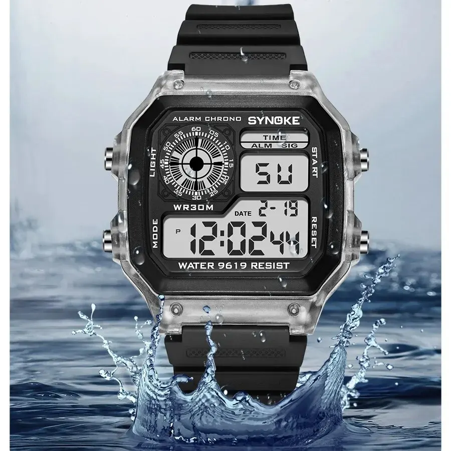 Wasserdichte LED-Digitaluhr Unisex Outdoor 2