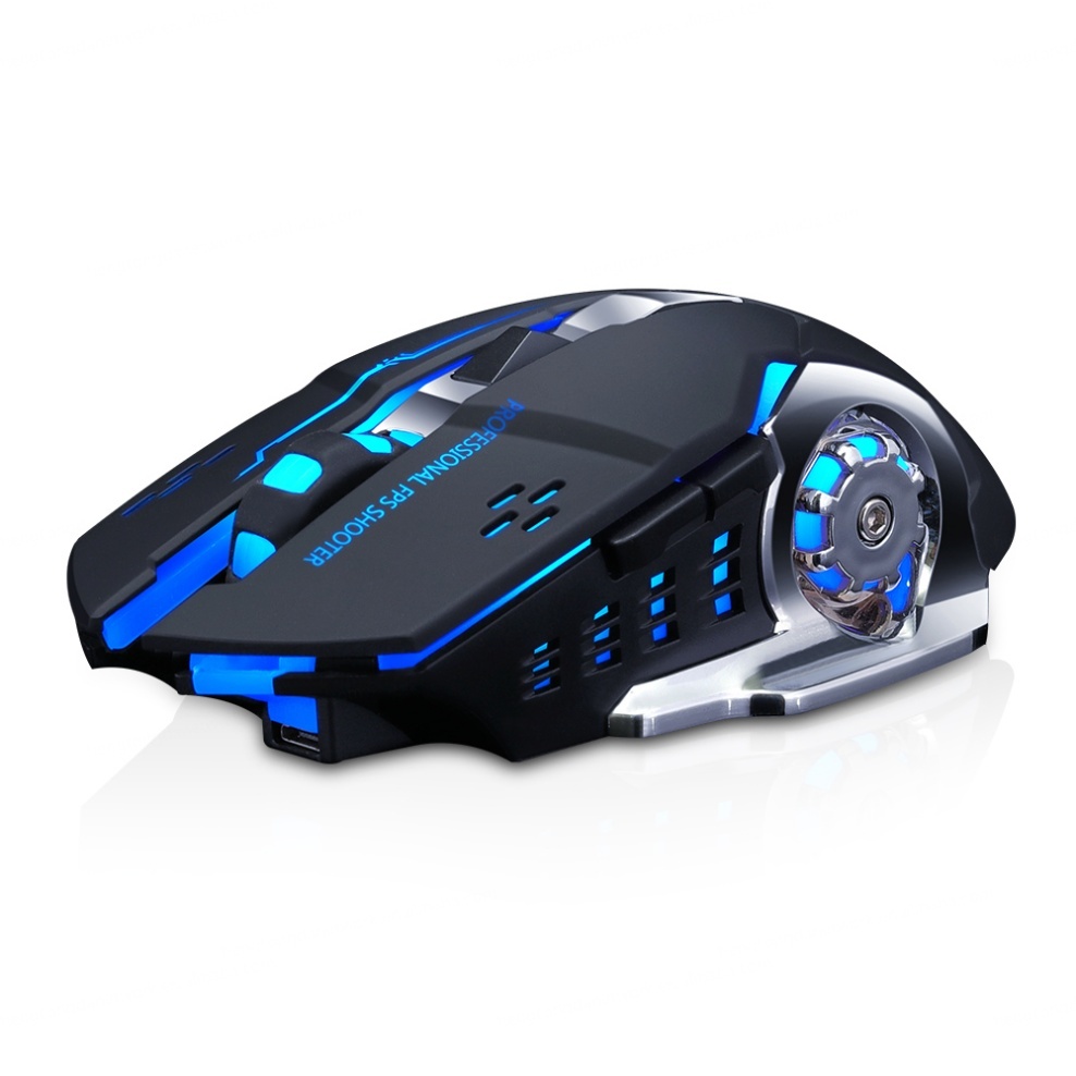 Kabellose RGB-Gaming-Vertikalmaus mit 6 Tasten 3