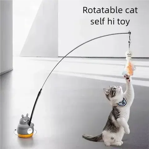 Katzen-Federangel