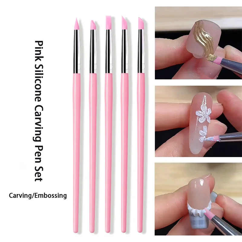 Silikon-Nagelpinsel-Set 3