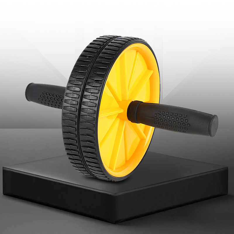 Ab-Roller mit Doppelrad für Bauchtraining 4