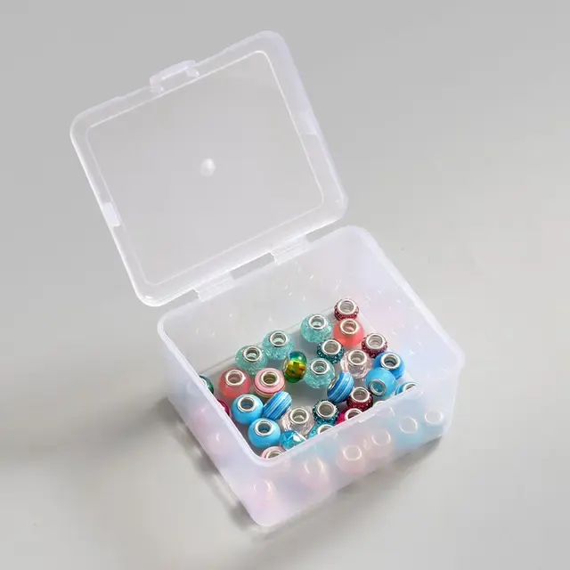 Transparente Kunststoff-Aufbewahrungsbox mit Deckel 4