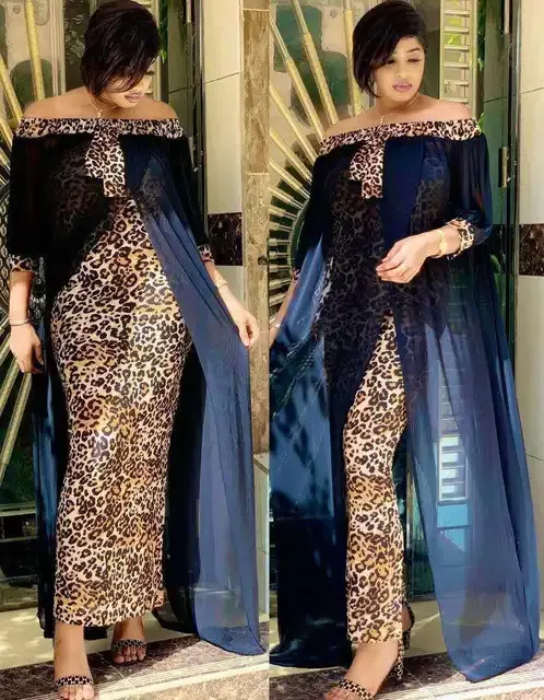 Leopardenmuster-Partykleid 2