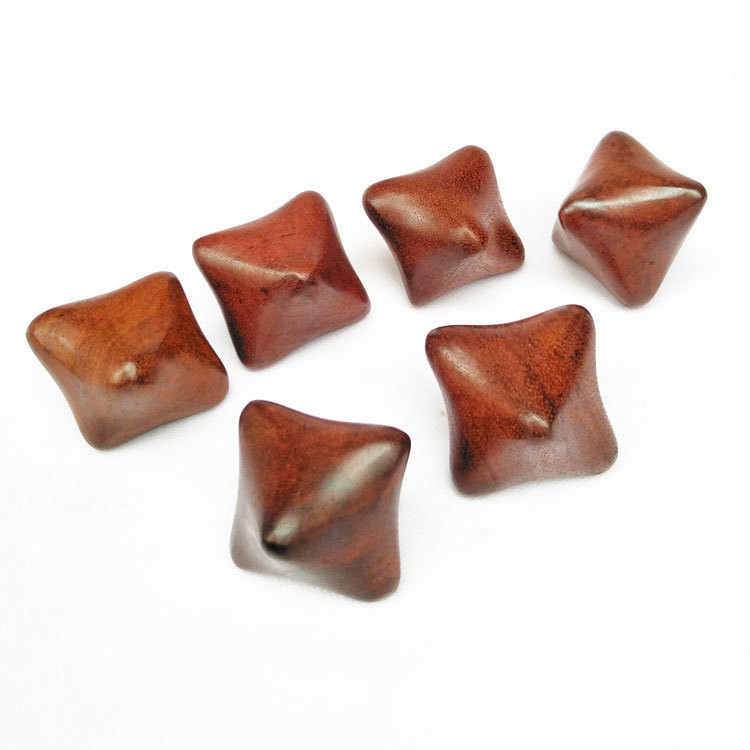 Handmassagegerät Set aus Rosenholz 2
