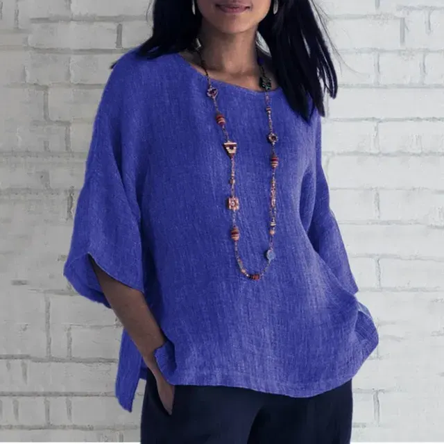 Bluse mit Dreiviertelärmeln 2