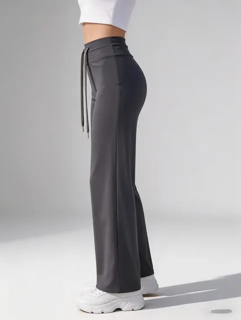 Damen Hose mit Kordelzug 2