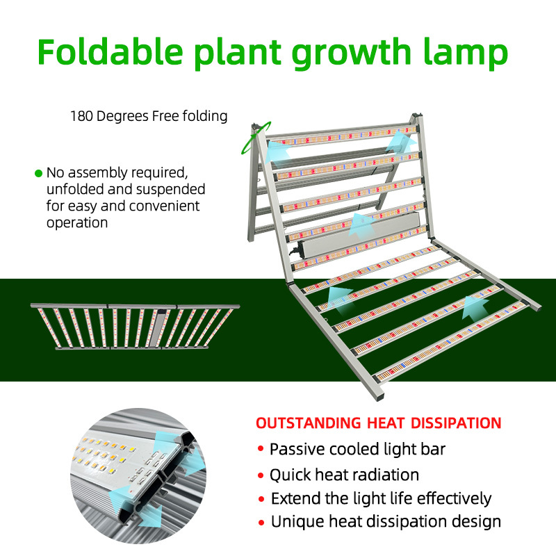 1500W Vollspektrum LED Hydrokultur-Growlampe 3