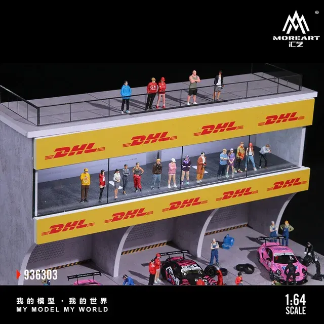 Modell-Rennstrecke Szene 4
