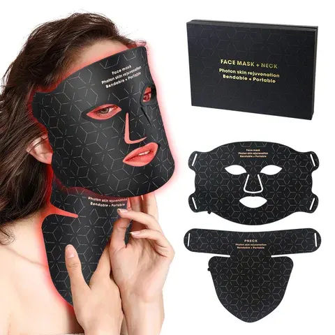 Silikon-LED-Gesichtsmaske