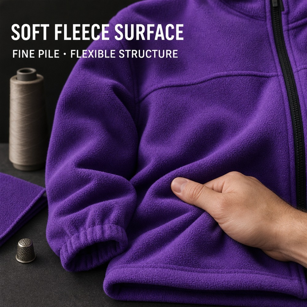 Herren Fleecejacke mit Stehkragen 2