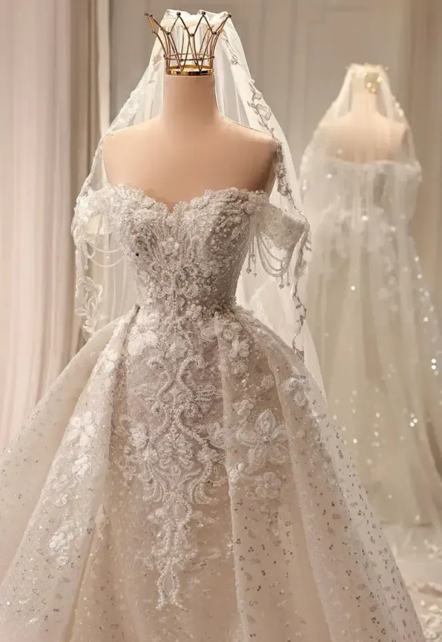 Meerjungfrau-Brautkleid 3