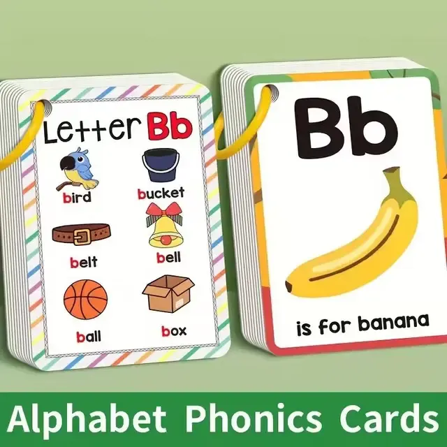 Alphabet-Lernkarten für Vorschulkinder 2