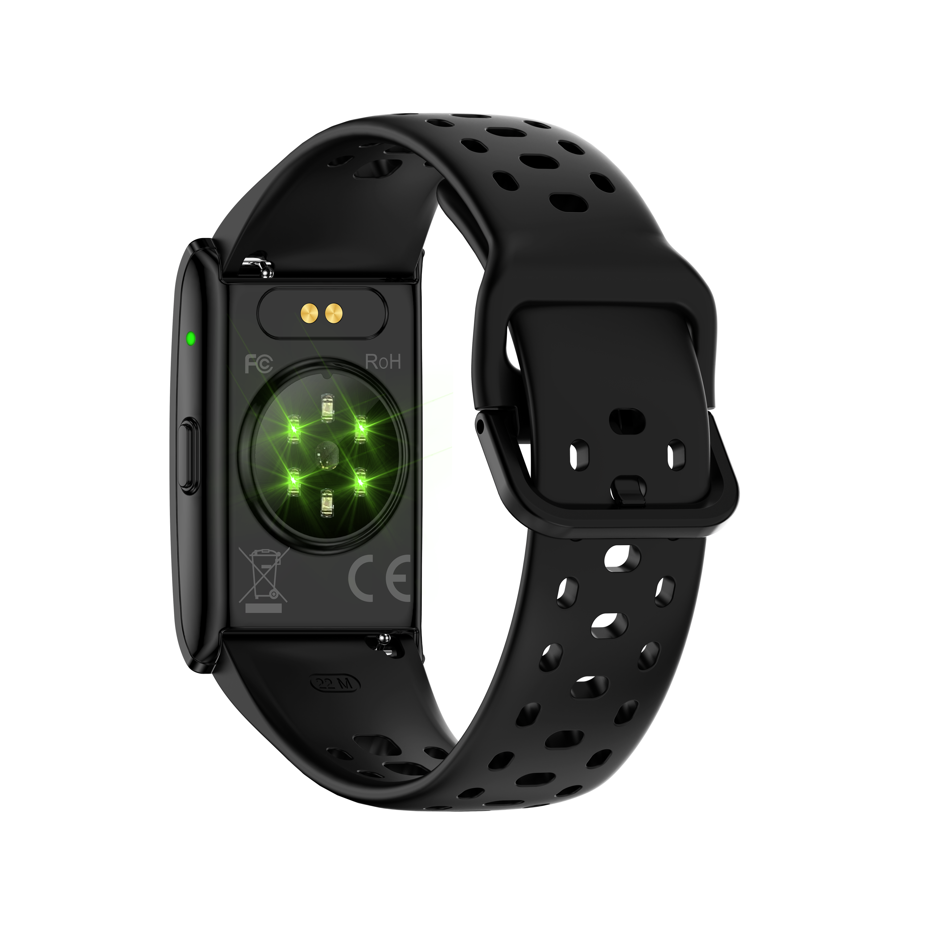 Smartwatch Fitnesstracker Schlafmonitor Edelstahl Armband Pulsmesser 4