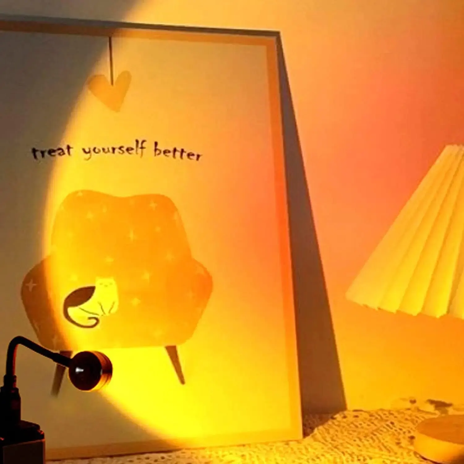 Sonnenuntergangs-Lampe 3