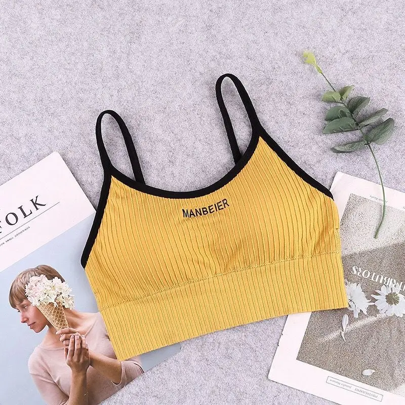 Sport-BH Crop Top für Damen aus Baumwolle 2