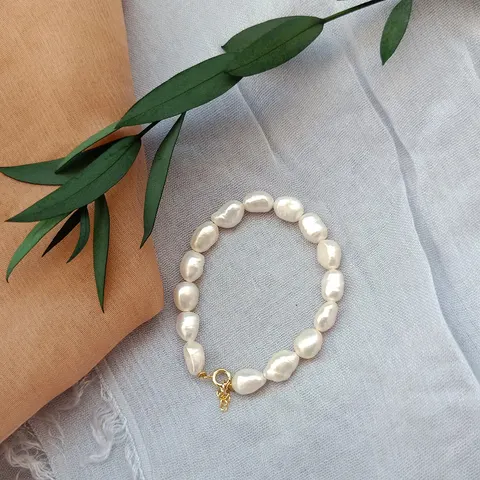 Süßwasserperlen-Armband
