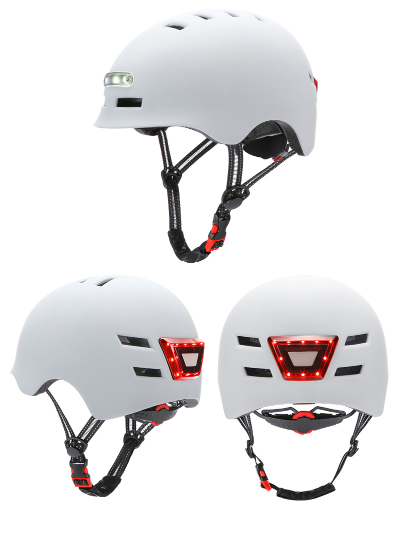 Fahrradhelm mit LED