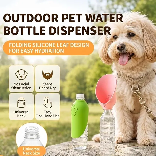 Tragbare Hunde-Trinkflasche 4