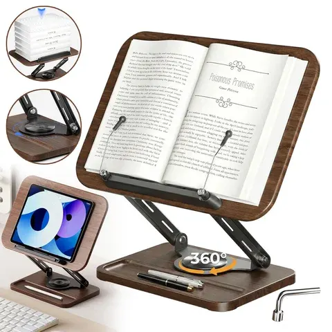 Drehbarer Buchständer