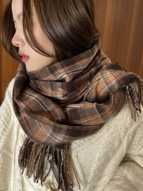 Karo-Schal im Kaschmir-Look 3