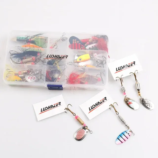30-teiliges Spinnerbait-Set für Forellen 3