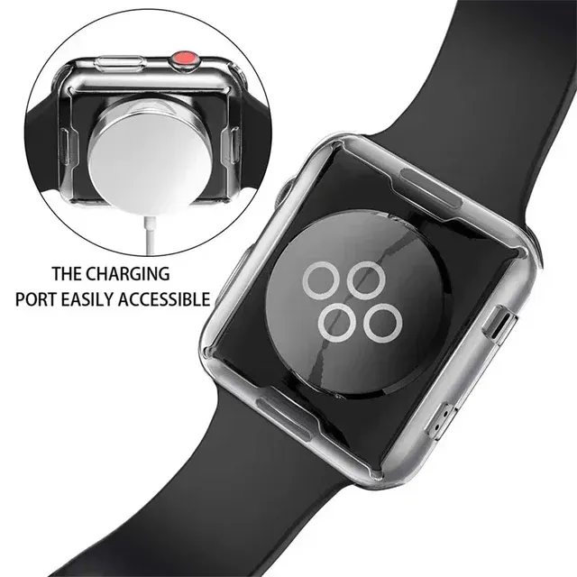 Weiche TPU-Vollschutzhülle für Apple Watch 4