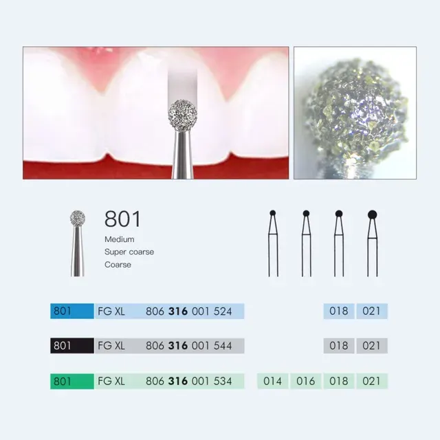 Dental-Diamantbohrer 2