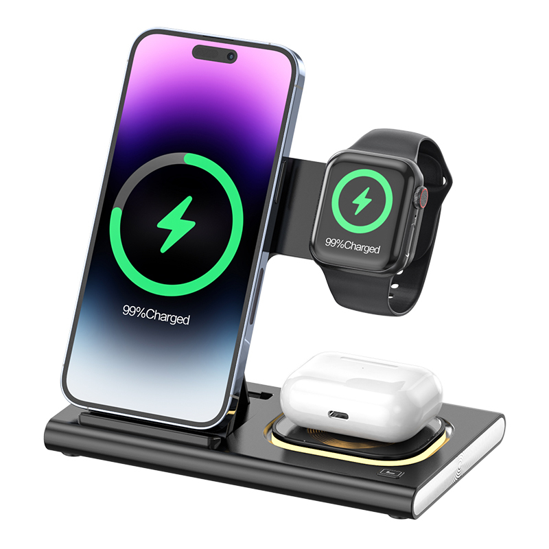 3-in-1 Ladestation kabellos