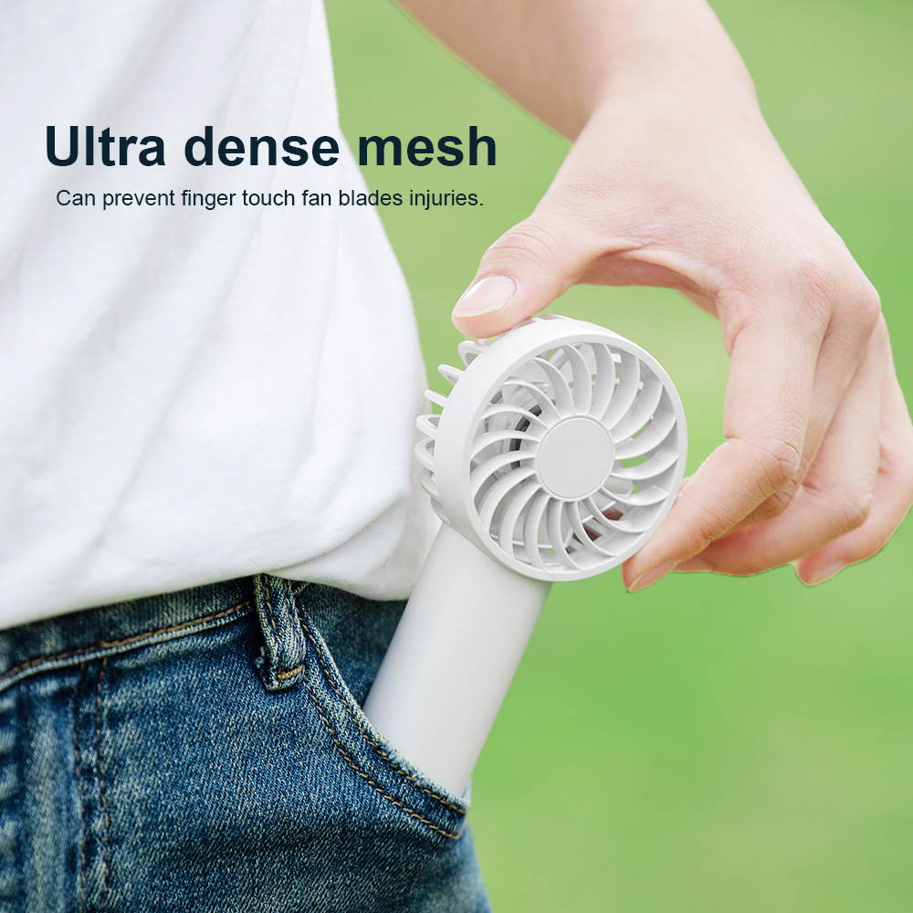 Mini Handventilator mit Akku, USB-Lüfter für Büro 3