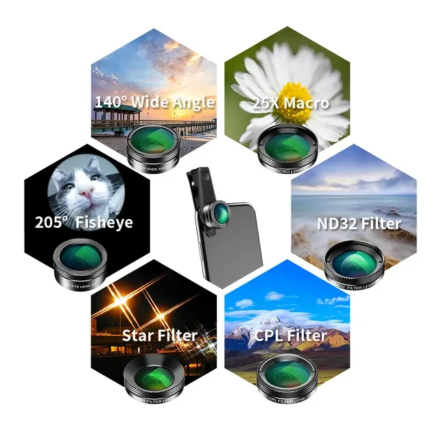 Handy-Objektiv-Set 3