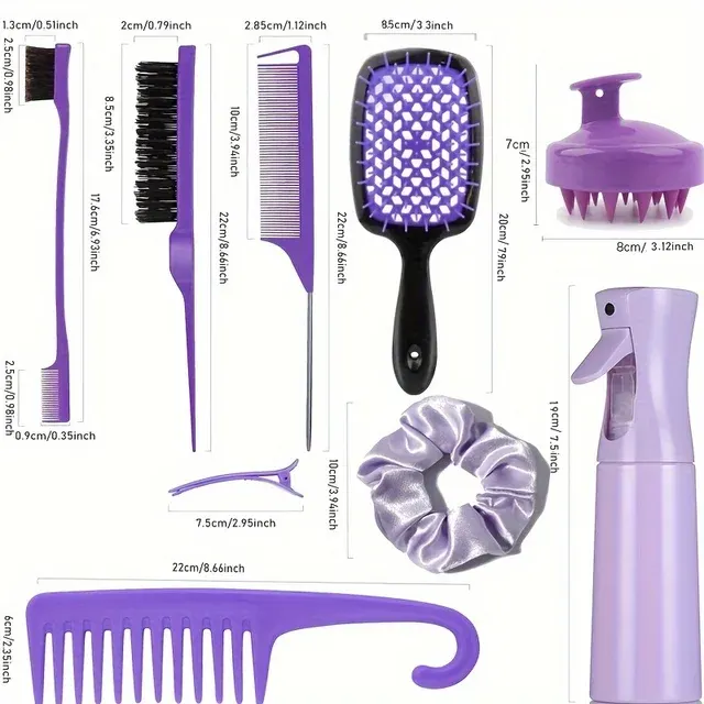 Haarkamm-Styling-Set 3