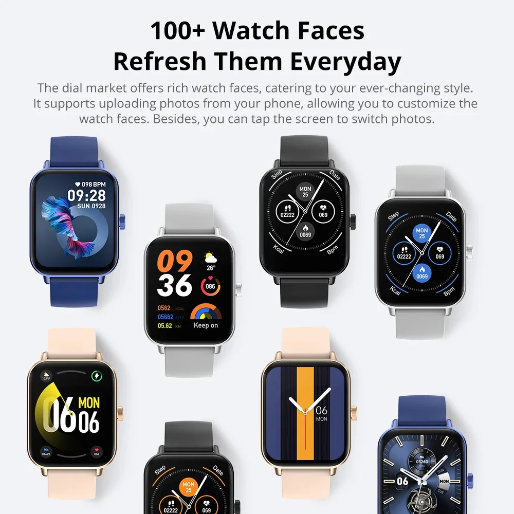 Smartwatch mit Sprachanruf und 1,9-Zoll-Display 4